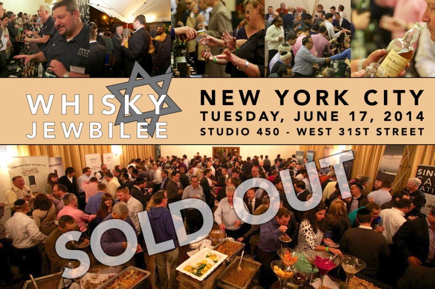 Whisky Jewbilee 2014 was SOLD OUT!